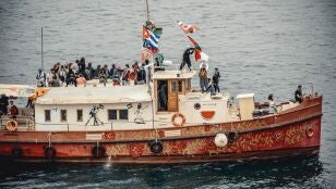 La flotilla Global Sumud zarpa de Barcelona con destino a Gaza.