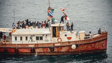 La flotilla Global Sumud zarpa de Barcelona con destino a Gaza.
