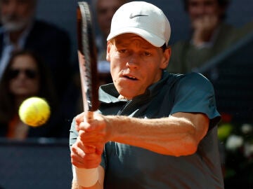 Sinner durante el Mutua Madrid Open 2026