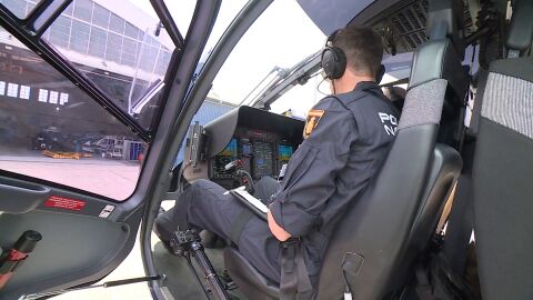 As&iacute; es como la Polic&iacute;a Nacional vigila desde el aire