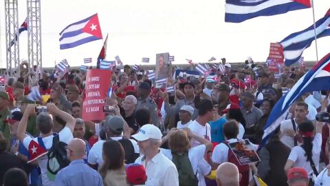Cuba responde con manifestaciones en las calles a la amenaza de Trump de invadir el pa&iacute;s "casi de inmediato"