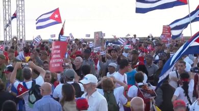 Cuba responde con manifestaciones en las calles a la amenaza de Trump de invadir el país 