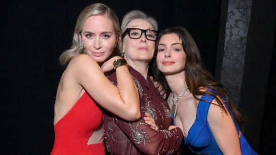 Emily Blunt, Meryl Streep y Anne Hathaway en los SAG Awards 2024