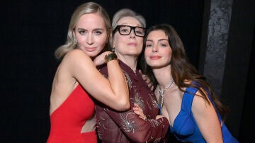 Emily Blunt, Meryl Streep y Anne Hathaway en los SAG Awards 2024