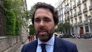 Javier Ungría tras la boda de su hermano