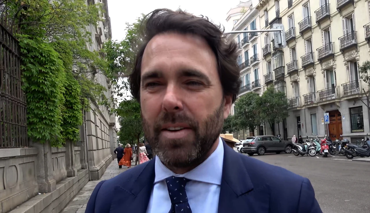Javier Ungría tras la boda de su hermano