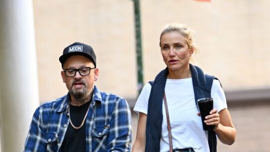 Cameron Diaz y su marido Benji Madden