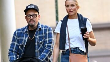 Cameron Diaz y su marido Benji Madden