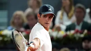 Rafa Jódar en el Mutua Madrid Open