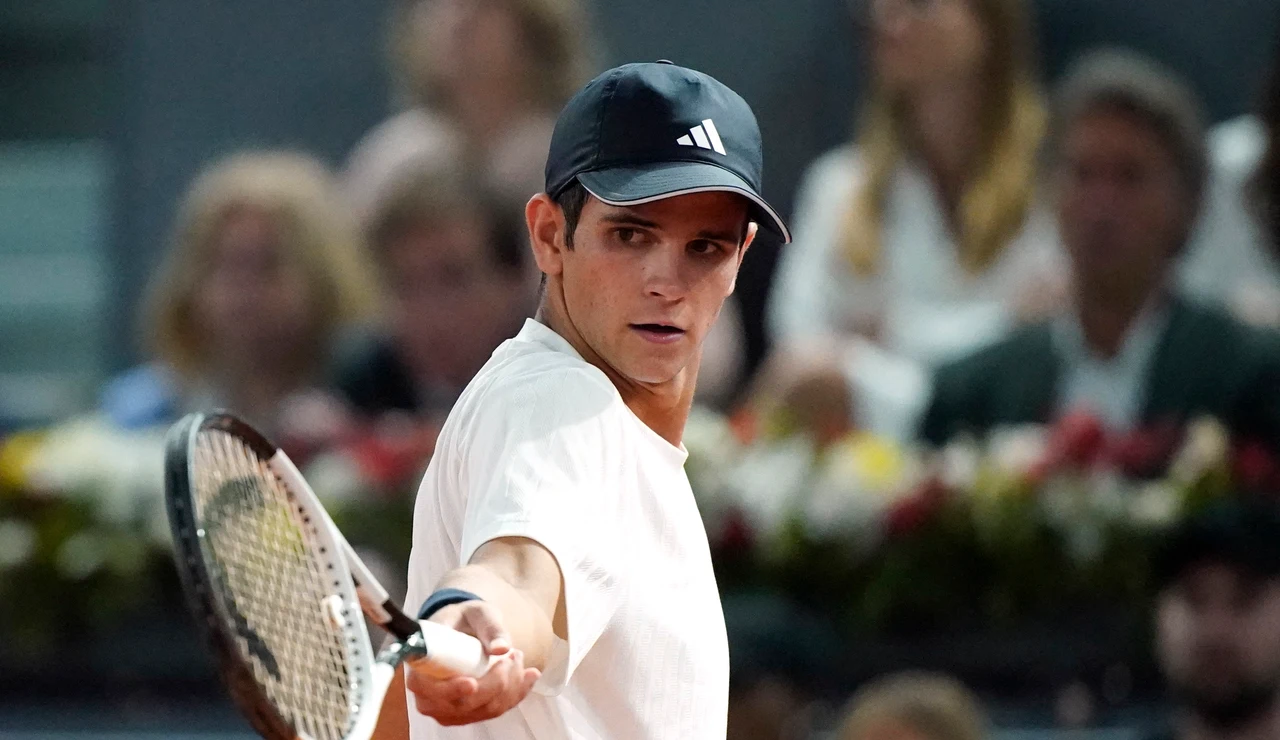 Rafa Jódar en el Mutua Madrid Open