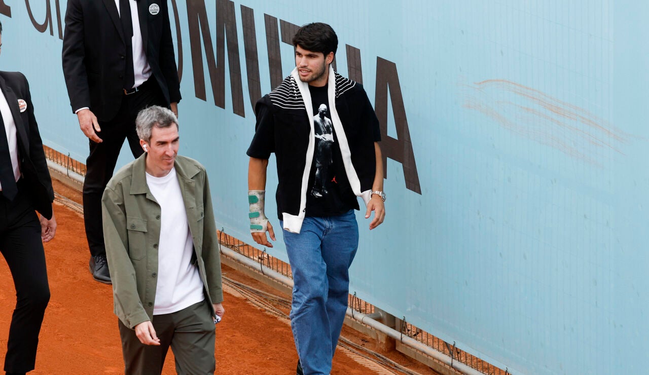 Carlos Alcaraz en el Mutua Madrid Open 2026