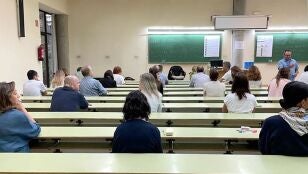 Examen de oposici&oacute;n.