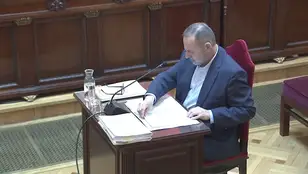Ábalos en el juicio de la Kitchen