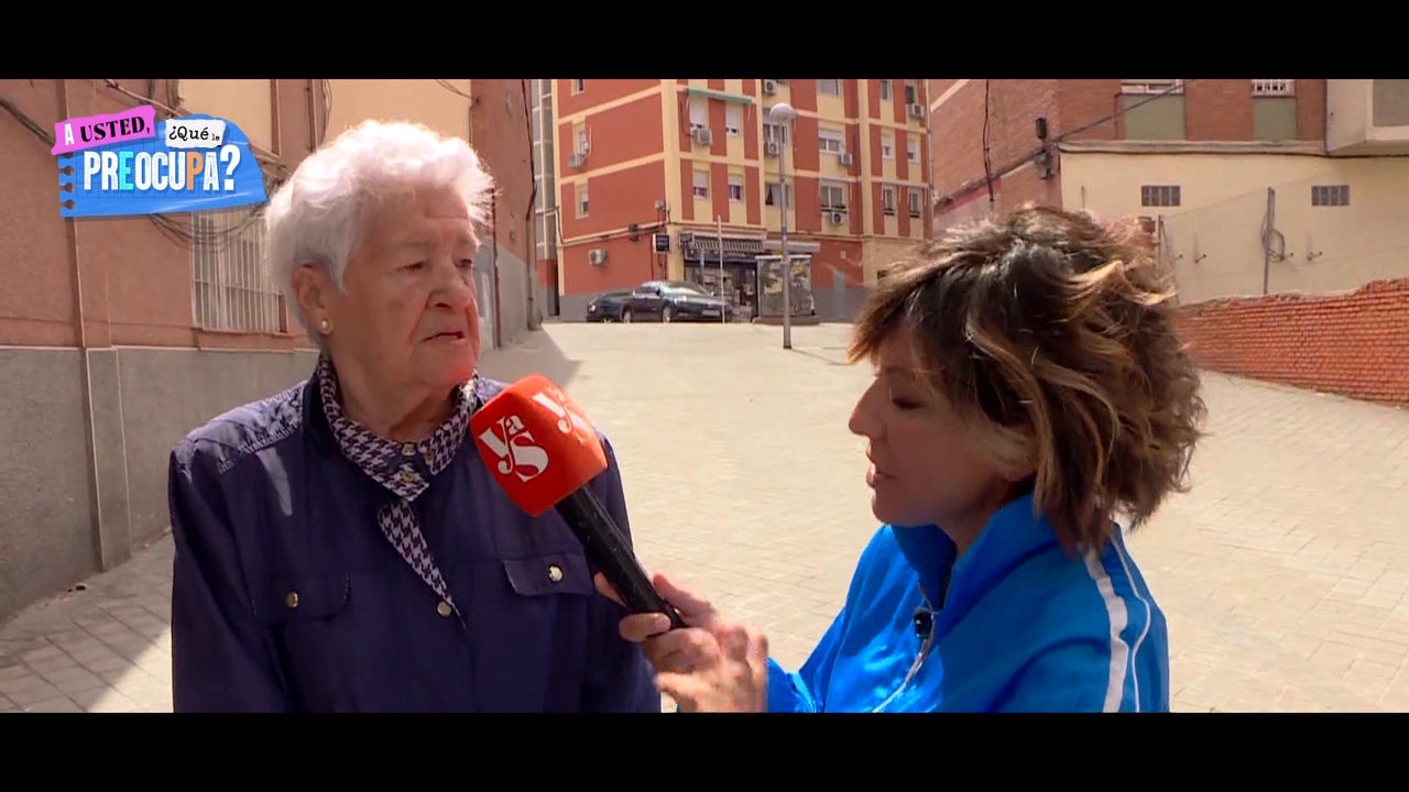 Sonsoles Ónega pregunta en las calles qué es lo que más preocupa a las personas mayores: «¿Quién cuidará de mí?»
