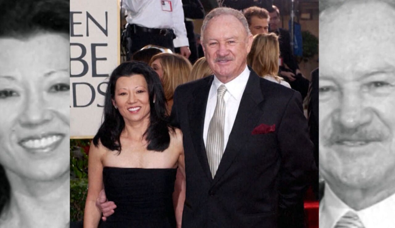 Gene Hackman y su mujer, Betsy Arakawa