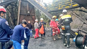 Explosi&oacute;n de una mina en Colombia