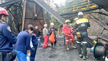 Explosi&oacute;n de una mina en Colombia