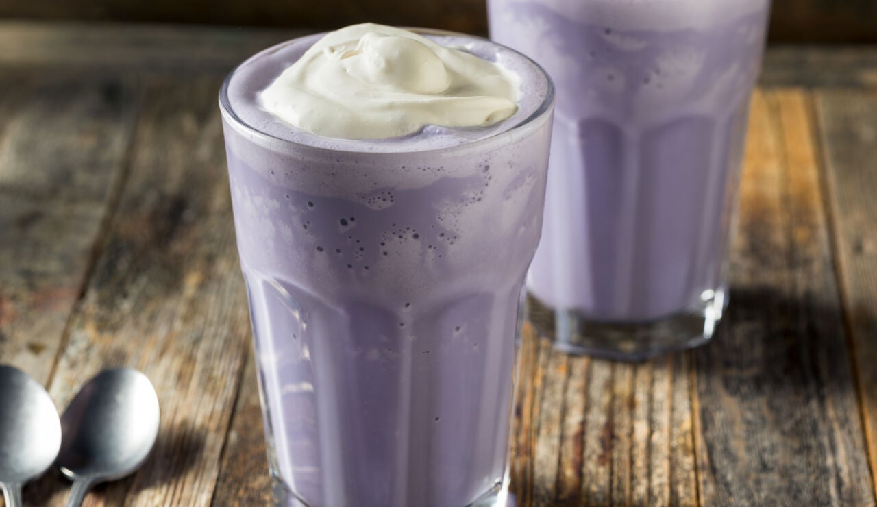 Ube latte 