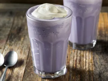 Ube latte Ube latte