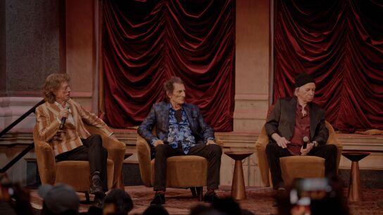The Rolling Stones en la presentaci&oacute;n de su nuevo &aacute;lbum