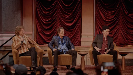 The Rolling Stones en la presentación de su nuevo álbum The Rolling Stones en la presentación de su nuevo álbum