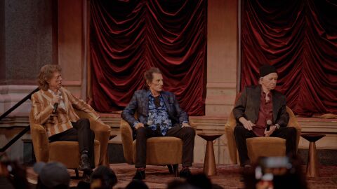 The Rolling Stones en la presentaci&oacute;n de su nuevo &aacute;lbum