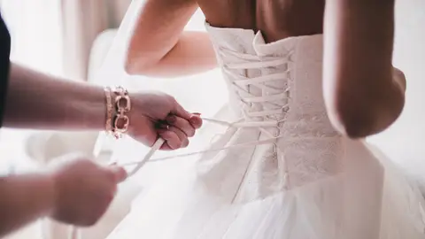Vestido de novia con corsé Vestido de novia con corsé