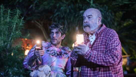 Quim Guti&eacute;rrez y Antonio Resines en Haciendo amigos