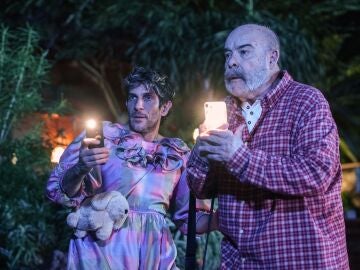 Quim Guti&eacute;rrez y Antonio Resines en Haciendo amigos