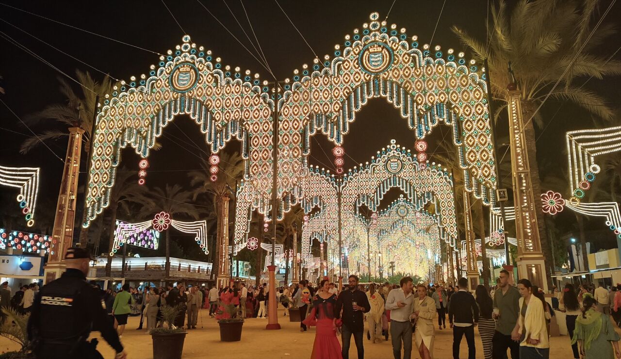 Alumbrado de la Feria del Caballo de Jerez 2025