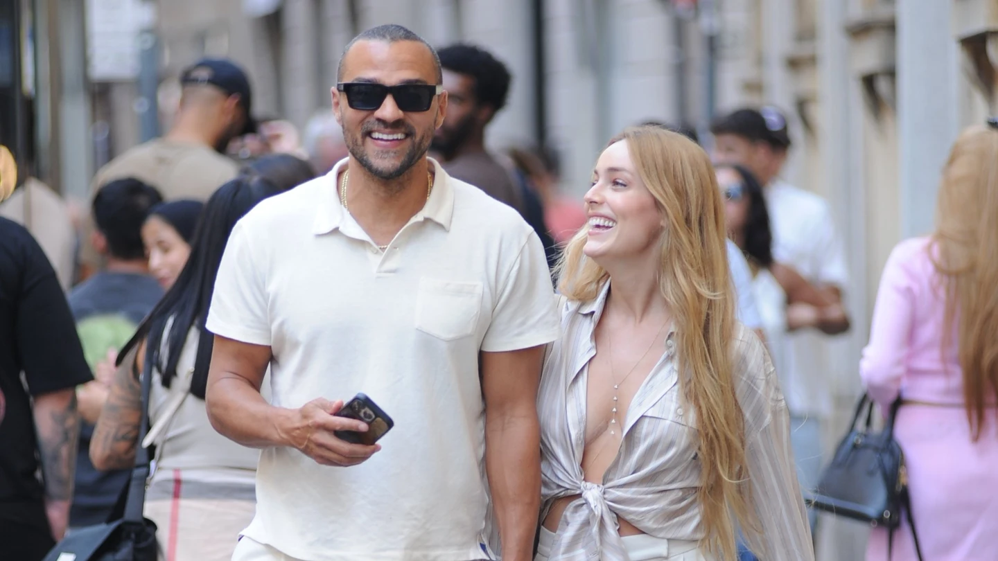El actor de Anatomía de Grey Jesse Williams y la actriz española Alejandra Onieva El actor de Anatomía de Grey Jesse Williams y la actriz española Alejandra Onieva