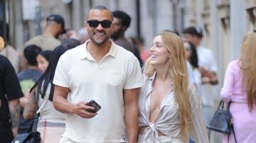 El actor de Anatom&iacute;a de Grey Jesse Williams y la actriz espa&ntilde;ola Alejandra Onieva