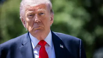 Donald Trump en Espejo Público. Donald Trump en Espejo Público.