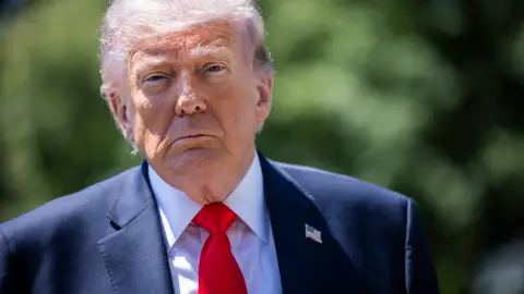 Donald Trump en Espejo Público. Donald Trump en Espejo Público.
