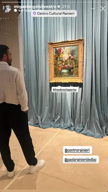 Miguel Ángel Silvestre ha visitando el Centro Cultural Ranieri Miguel Ángel Silvestre ha visitando el Centro Cultural Ranieri
