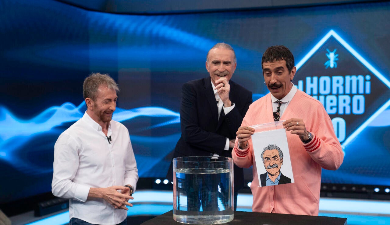 Juan y Medio alucina en El Hormiguero con un experimento de invisibilidad de Marron
