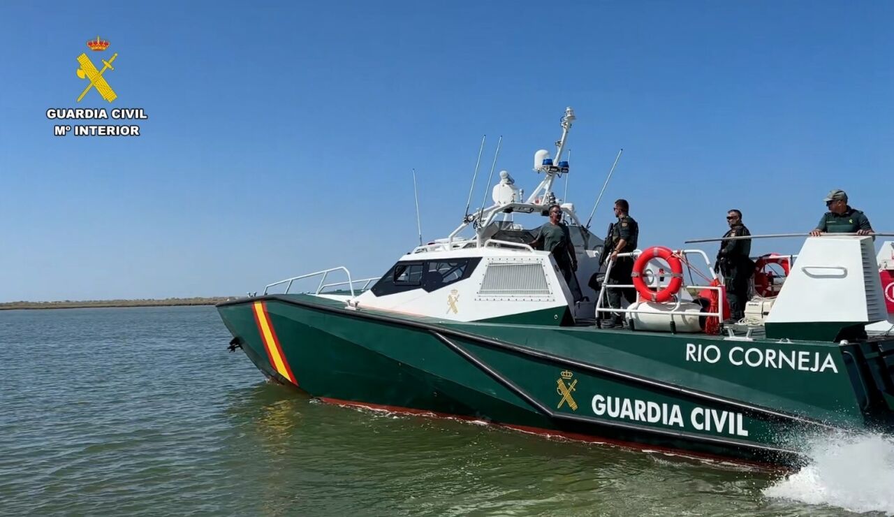 Embarcaci&oacute;n de la Guardia Civil de Huelva.