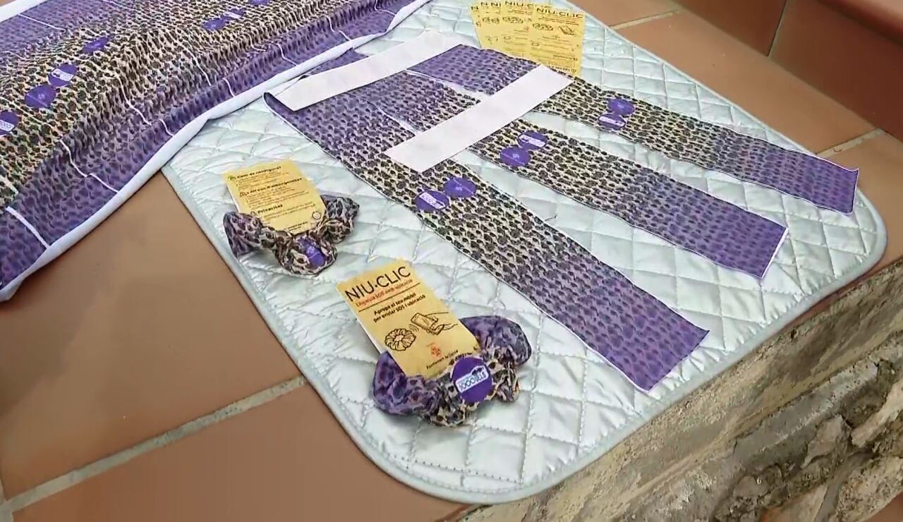 Gomas de pelo para evitar agresiones sexuales