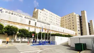 Imagen de archivo del Hospital General Universitario de Alicante.