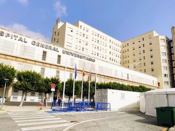 Imagen de archivo del Hospital General Universitario de Alicante. 