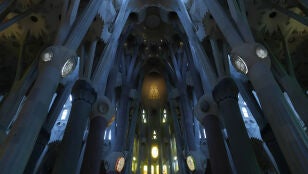 Interior de la Sagrada Familia 