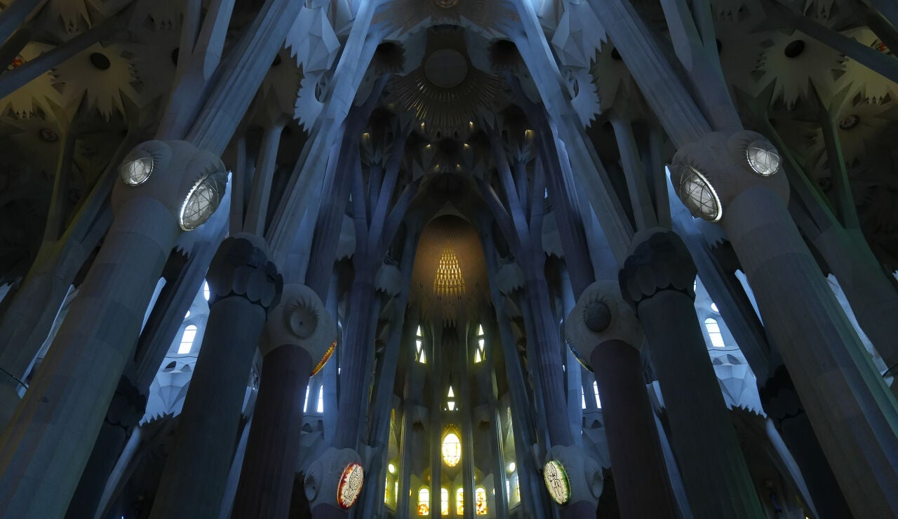 Interior de la Sagrada Familia 