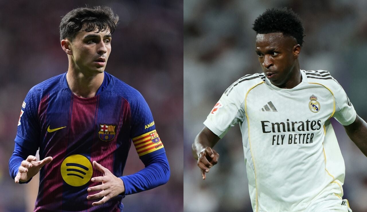 Pedri y Vinicius