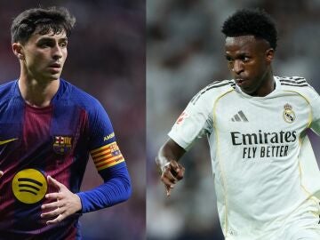 Pedri y Vinicius