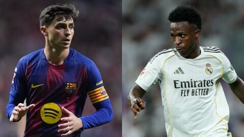Pedri y Vinicius