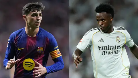 Pedri y Vinicius Pedri y Vinicius