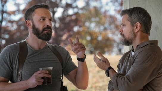 Ben Affleck y Matt Damon en El bot&iacute;n