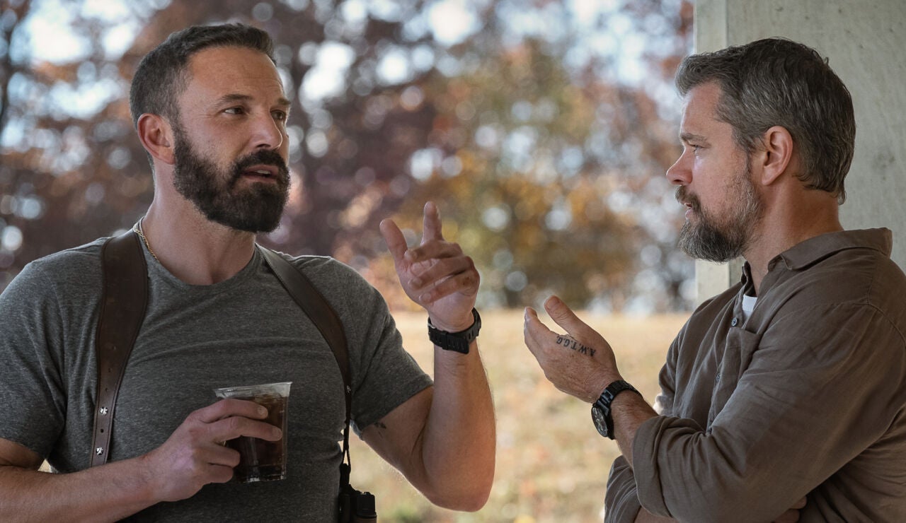 Ben Affleck y Matt Damon en El bot&iacute;n