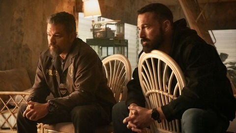 Ben Affleck y Matt Damon en El botín