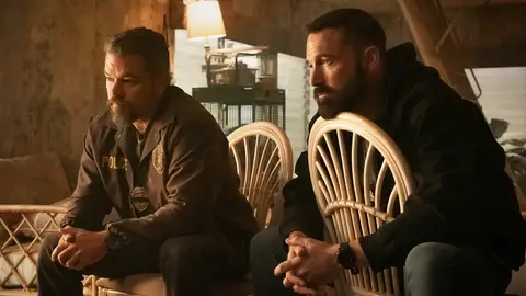 Ben Affleck y Matt Damon en El botín Ben Affleck y Matt Damon en El botín
